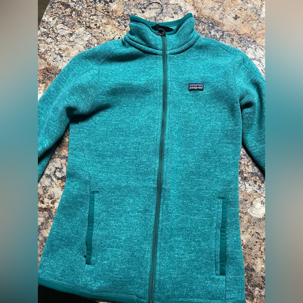 Patagonia women’s better sweater full zip size small